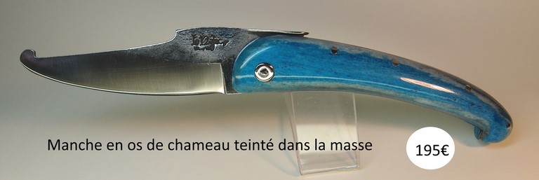 Couteau Le Najac - Os de chameau teinté