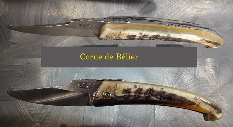 Couteau Le Najac - Manche en corne de bélier