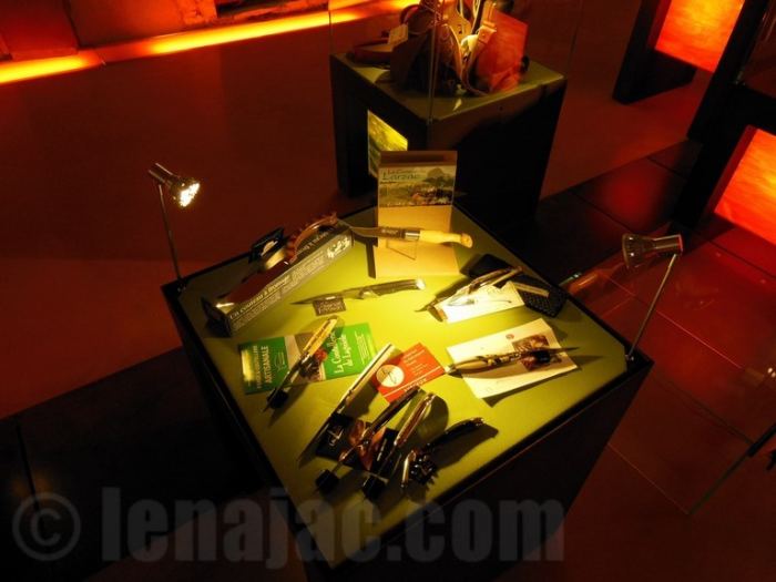 Le Najac - Vitrine d’expo - aire du viaduc de Millau