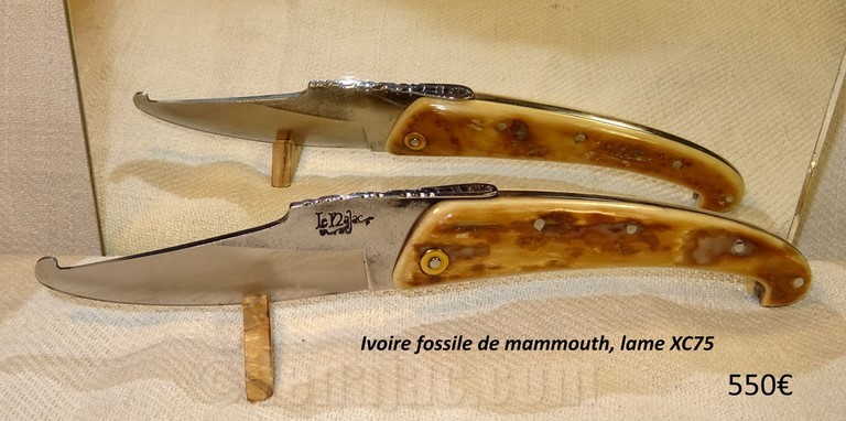 Couteau Le Najac - Ivoire de mammouth